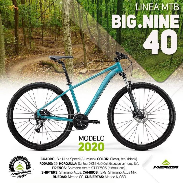 bicicleta merida big nine 40 rodado 29 27v 2020 racer D NQ NP 912089 MLA32842468068 112019 F