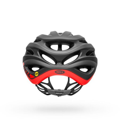 bell formula mips road bike helmet matte gloss gray infrared back