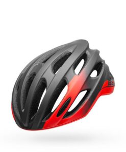 bell formula mips road bike helmet matte gloss gray infrared front left