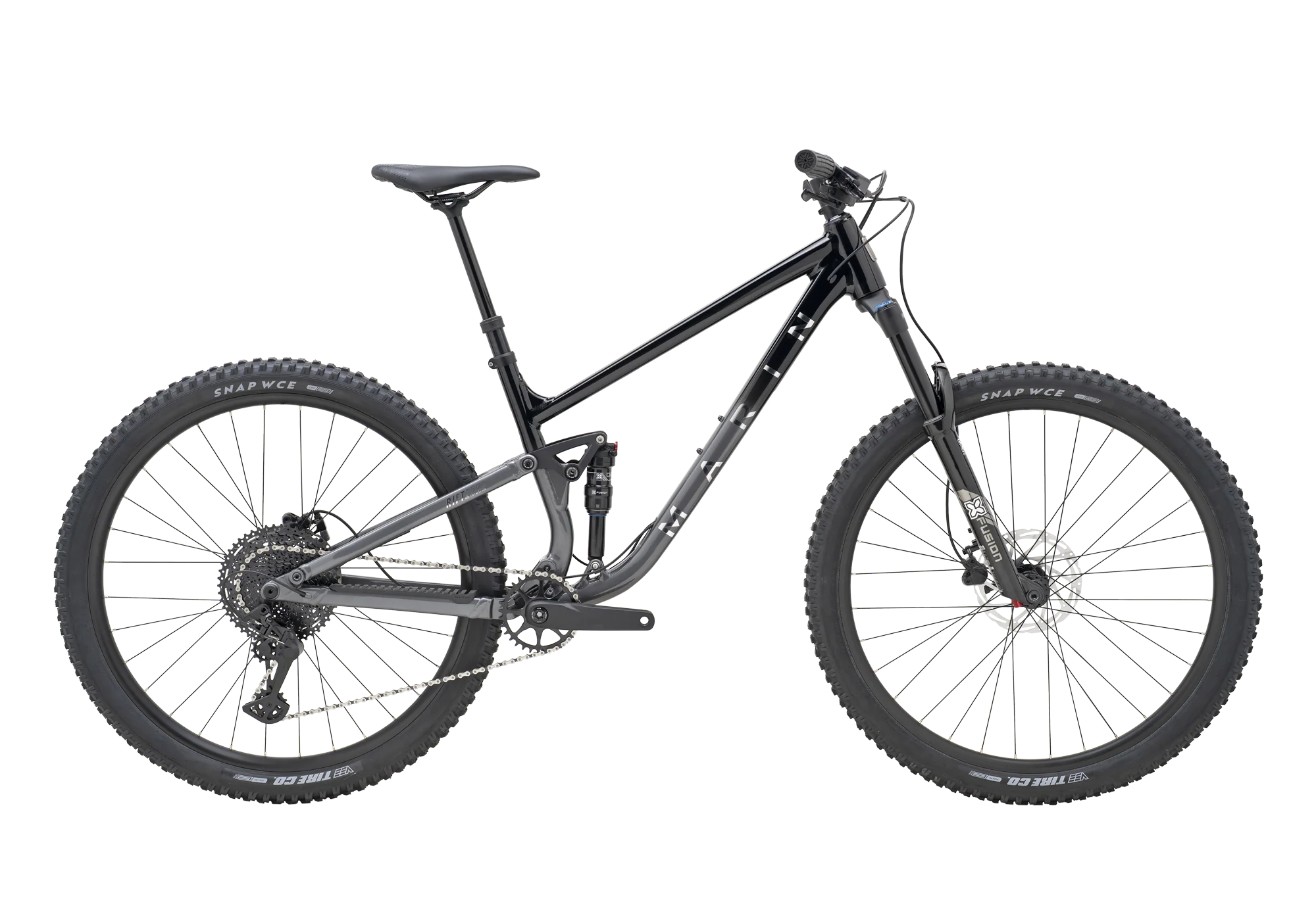 2025 MARIN BIKES RIFT ZONE 1 UPDATED BLACK GRAY SIDE (2)